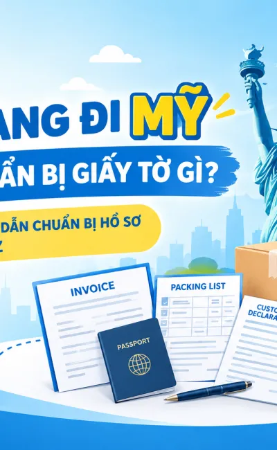 Gửi Hàng Đi Mỹ Cần Chuẩn Bị Giấy Tờ Gì? Hướng Dẫn Chuẩn Bị Hồ Sơ Từ A-Z